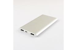 China Engraving LOGO Metal Portable Power Bank 5000MAH with Optimized Heat Dissipation supplier