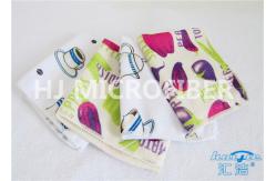 China Durable Printed Terry Microfiber Bath Towels For Camping / Floral Bath Towel supplier
