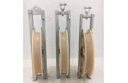 China 822 Mm Large Diameter Wheels Sheaves Bundled Wire Conductor Pulley Stringing Block supplier