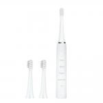 ROHS 600mAh Sonic Automatic Toothbrush , HANASCO Battery Powered Electric Toothbrush for sale