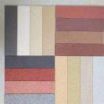 Bendable Clay Wall Tiles Versatile Design Solutions Various Sizes Earthy Tones Perfect For Curved Walls for sale
