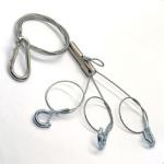 Wire Rope Suspension Kit Adjustable Flower Hanging System