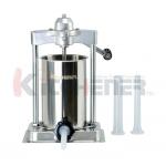 Small Hand Crank Sausage Stuffer Machine , Home Sausage Making Equipment  for sale
