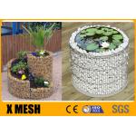 80 X 80mm Iron 235 Welded Gabion Wire Mesh Square Garden Edging Special Design for sale