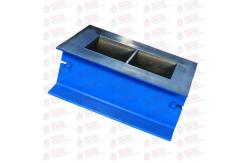 China Standard AASHTO T23 Concrete Testing Machine Steel Grout Cube Moulds 2 Gang 11Kg supplier
