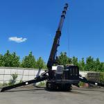 5T 10T Spider Crawler Crane Heavy Duty Spider Lifting Equipment With Basket for sale