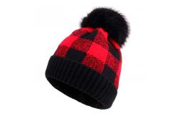 China Elastic Wool Fabric Knit Beanie Hats For Cold Winter supplier