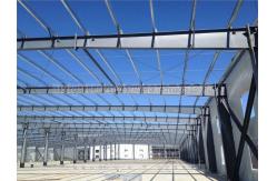 China Sandwich Panel Prefab Workshop Steel Structure With USA Standard Welding supplier