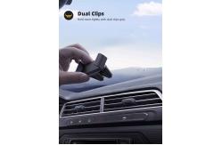 China Adjustable Angle 85mm Retractable Cradle Air Vent Phone Mount For Car supplier