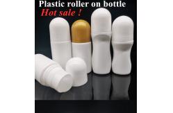 China 50ml 60ml Pet Roll On Bottles Empty Roll On Deodorant Containers supplier