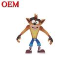 OEM Cartoon Figure Toy Crash Cartoon Doll Bandicoot Figurine for sale