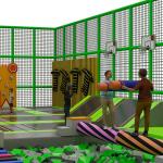Ultimate Indoor Fun Exciting Trampoline Park With Adventure Obstacle Course