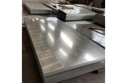 China Zinc Coated Galvanized Steel Sheet Metal A36 Dx51d Electro Metal Plate 2500mm supplier