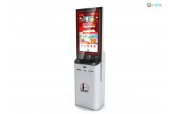 China Single Screen Self Service Internet Kiosk Magnetic Stripe Bank Card Payment supplier
