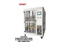China Dual Stations Tumble Drop Test Machine for Mobile Phones Rotational Drop Test supplier
