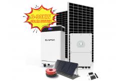 China High Performance 10KW Hybrid Solar System Kit Customizable supplier