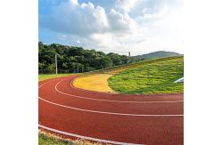 China 9mm Synthetic Running Track SBR Granules Sport Flooring For Stadium supplier