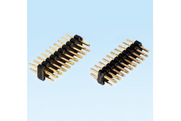 Pin 1.0mm Double Row SMT H1.0 Straight Pin Connector