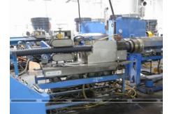 China Hydraulic Protective Sleeve Plastic Extrusion Line , Sprial Hose Warp Pe Pipe Extrusion Machine supplier