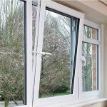 Customized UPVC Tilt And Turn Window Double Glazed For Commercial And Residential for sale