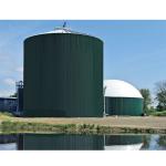 On Site Installation Biogas Fermentation Tank 0.5~2.0mm Thickness