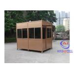 Color Steel Prefab Public Restrooms Easy Assemble Sandwich Panel Door for sale