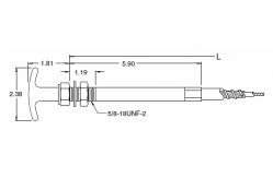 China 1-6mm Outer Diameter Mechanical Pull Control With 1-5mm Inner Diameter supplier