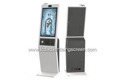 China Floor Standing 27 Multi Touch FHD LCD Payment Kiosk Machine With Camera supplier