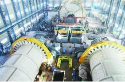 China PLC Control Sag Mill Grinding Machine 470 Kw Power supplier