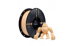 China Strong Toughness PLA+ Filament for 3D Printer Beige 3d Printing Filament supplier
