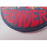 Heat Press Custom Badge Embroidery Iron On Patch Applique For Clothing