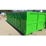 Roro Bin Hook Lift Bin Reinforced Cor Ten Steel For Agriculture Demolition Coastal Waste Handling for sale