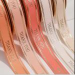17X17X3 cm Package Size Decorative Gold Foil Branded Ribbon for Customized Packaging for sale