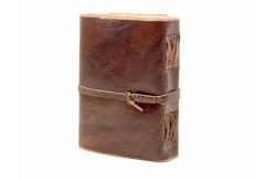 China Retro Thick Travel Journal Notebook / Daily Planner Notepad For Men FSC Approved supplier