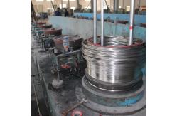 China 250mm Sus 302 Spring Tempered Stainless Steel Wire With Soap Coated / Bright Surface supplier