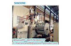 China Large Diameter HDPE Hollowness Wall Winding Pipe Extrusion Making Machine supplier