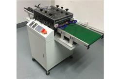 China LED Multi Blade PCB V Groove Cutting Machine 200mm/S Spindle Speed supplier