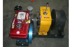 China Fast 4T Pulling Force Diesel Powered Winch / Cable Pulling Equipment Liting / Hoist supplier