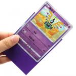 Light Blue Black-Lined Premium Amazing Strength Anti-Glare MTG Matte Trading Card Sleeves for sale