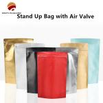 Corner Round Or Straight Corners Coffee Beans Packaging Bags Up To 12 Colors for sale