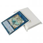 Custom Standard Size YGO 62x89mm Board Game Sleeves Plastic Card Sleeves White Texture for sale