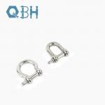 European Type Large Bow Shackle For Rigging Hardware Stainless Steel 304 for sale