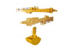 China Telescopic Excavator With Clamshell Bucket With Teeth For Grabbing supplier