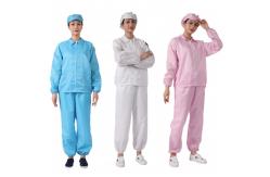China ESD Clean Room Clothes  Worker Suit Anti Static Coverall 100D*100D supplier