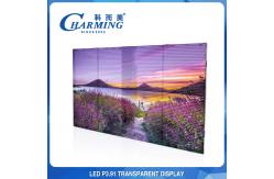 China High Brighness RGB P3.91 Indoor LED Screen Outdoor Lightweight Transparent supplier
