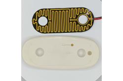 China Multifunctional Polyimide Flex Heater For Warm Palace Belt Massager supplier