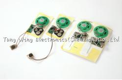 China Push Button recordable sound chips For Birthday Greeting Card supplier