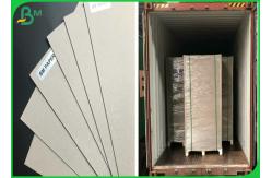 China 1mm Mix Pulp Waste Paper Sheets Grey Chipboard For Packing Box supplier