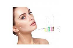 China 18g 100mm PDO Thread Lift 6d Cog Thread Face Lift Cheek Lifting supplier