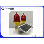 UV Protection Solar Powered Aircraft Warning Lights For Tower Crane for sale